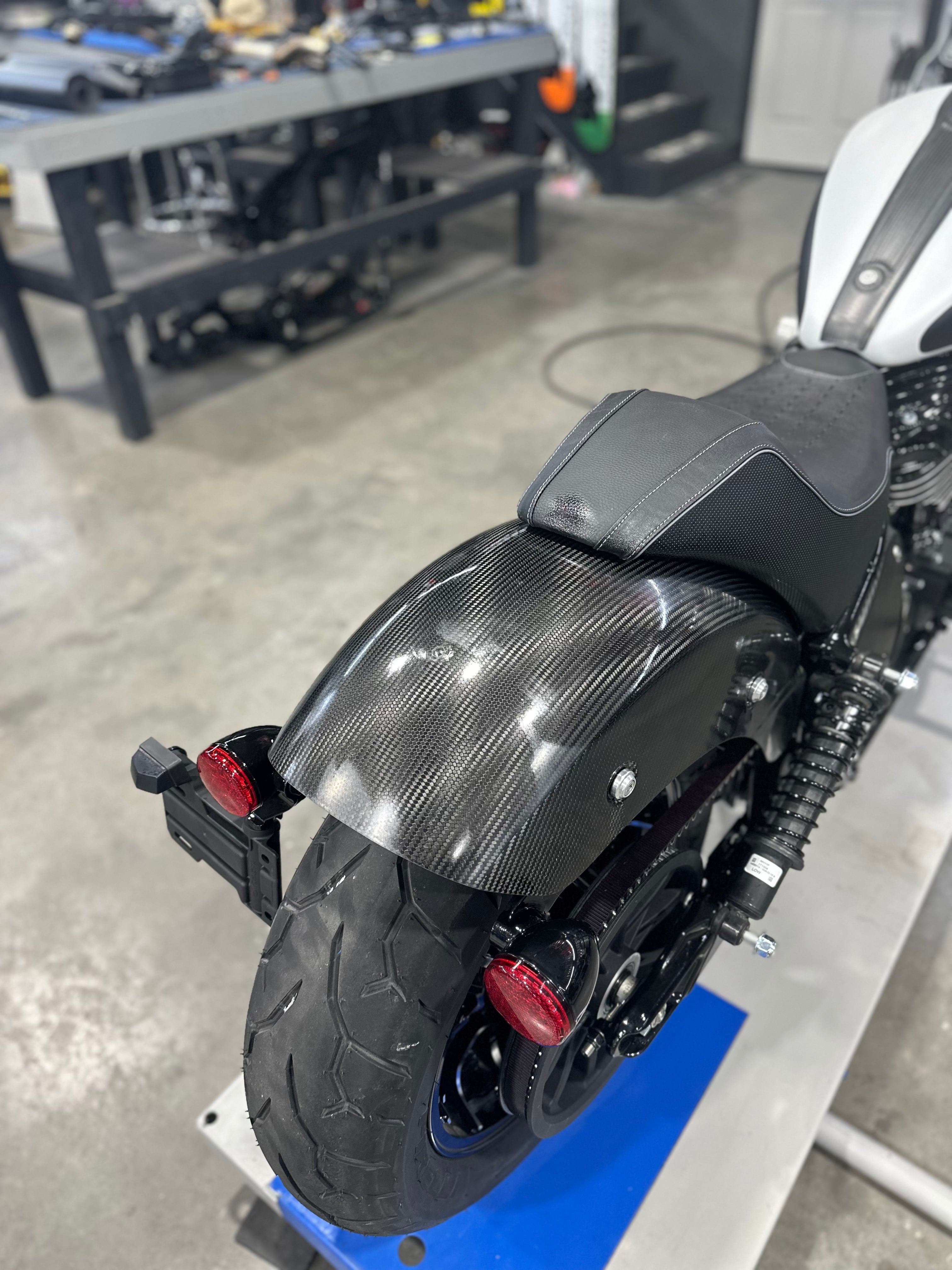 thumbnail image 2 of Chrome Front Fender Bumper For Indian Chieftain/Chief 2014-2017 & Roadmaster 2015-2023 – TCMT, 1-Year Warranty 2 of 4